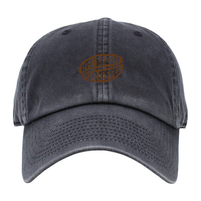 Life Begins After Coffee Baseball Cap