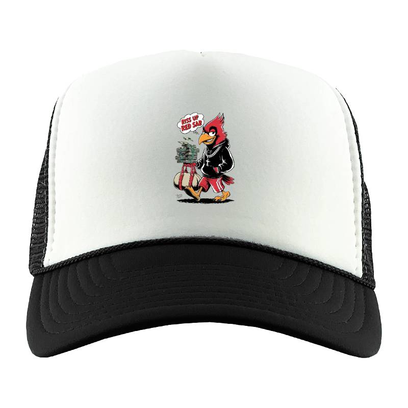 Riss Up Red Sar Trucker Hat