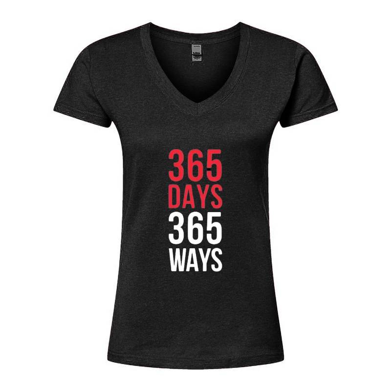 365 Days 365 Ways V-Neck T-Shirt