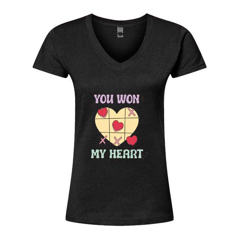 Valentine's Day V-Neck T-Shirt