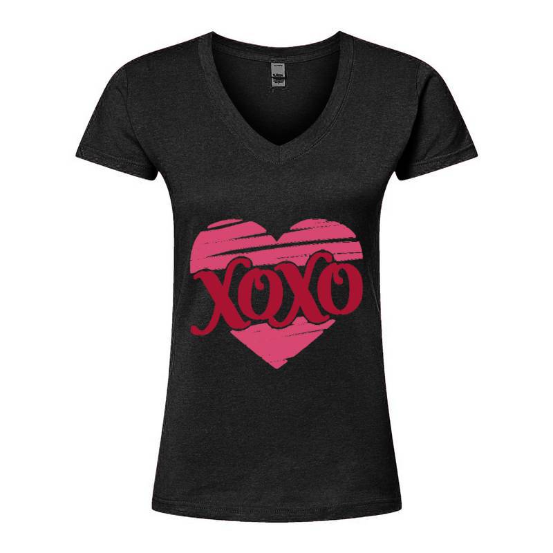 Valentine's Day V-Neck T-Shirt