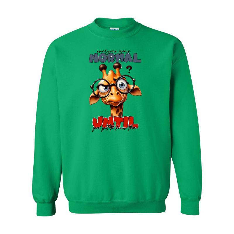 Giraffe Crewneck Sweatshirt 