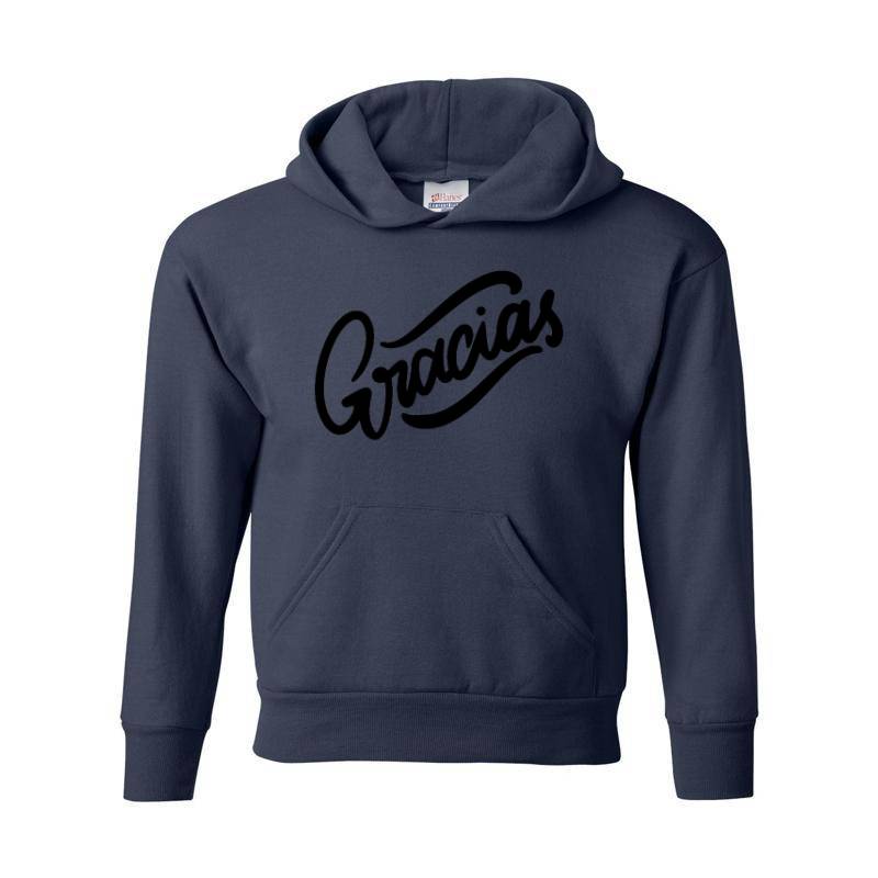 Gracias Black Hoodie