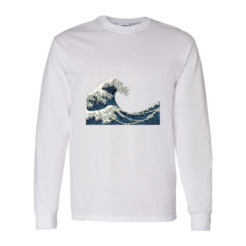 Big wave Long Sleeve Shirt