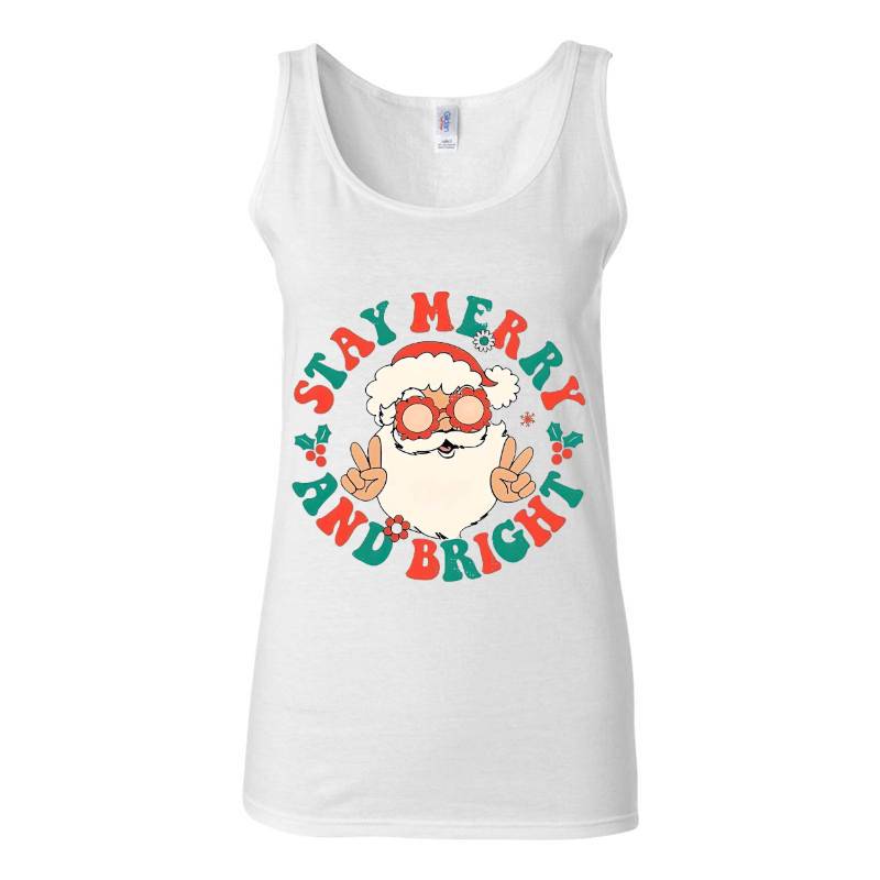 Cristmas Santa Tank Top T-Shirt