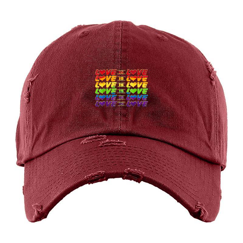 Decoration Love Is Love Baseball Cap