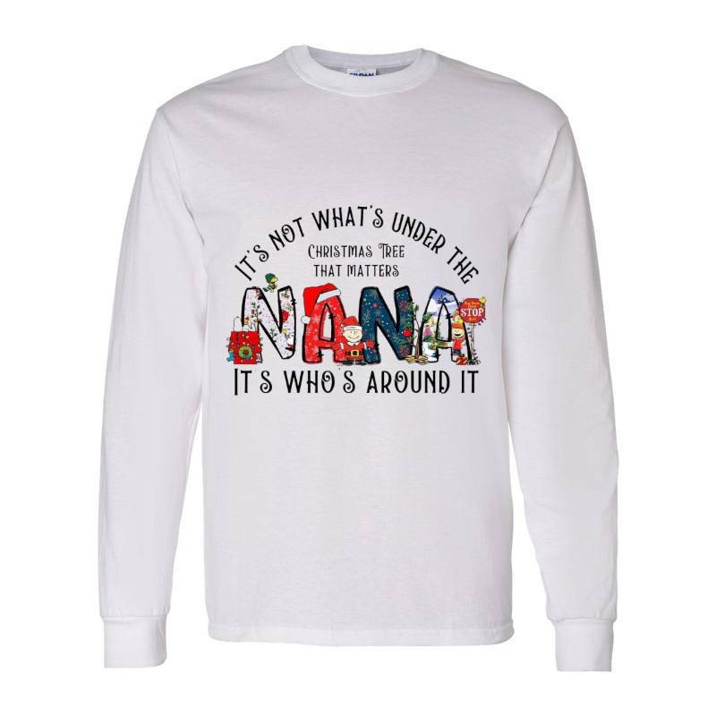 Cristmas Nana Long Sleeve Shirt