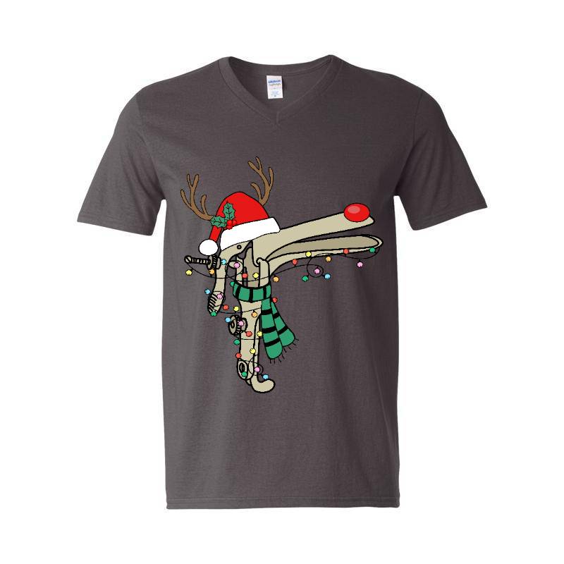 Deer V-Neck T-Shirt