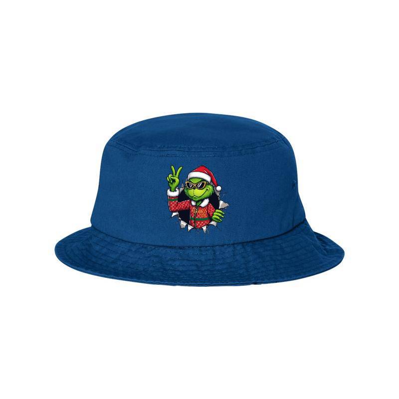 Grinch Peace Bucket Hat