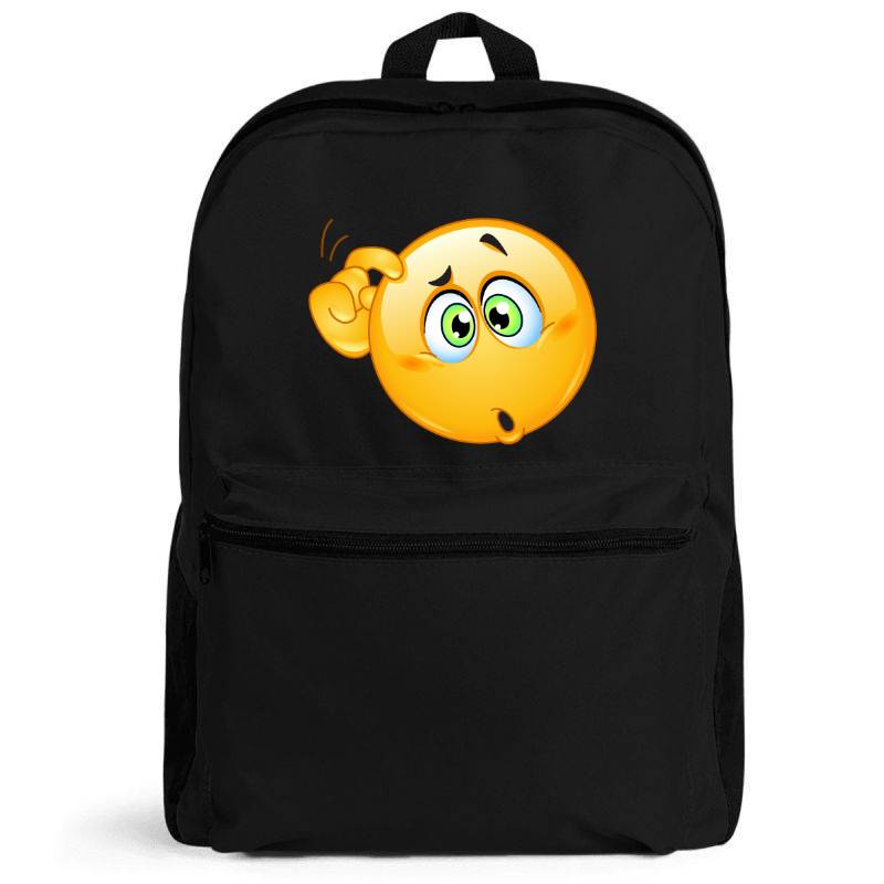 Confused Emoji Backpack