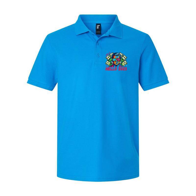Hello 2025 Polo T-Shirt