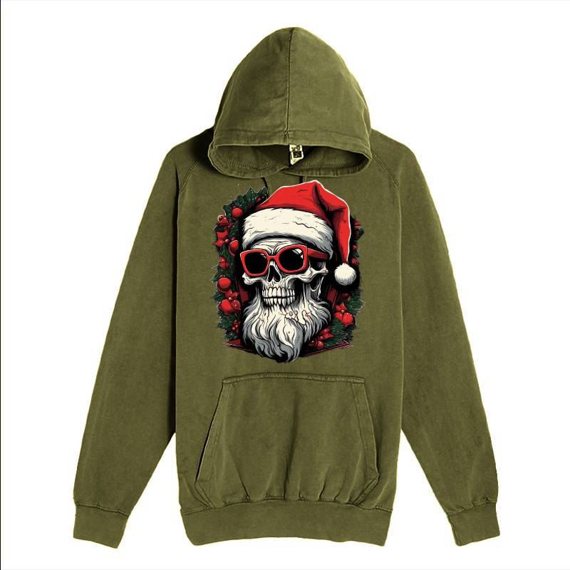 Skull Snat Claus Hoodie