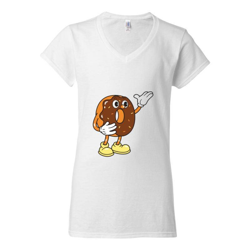 Donut V-Neck T-Shirt