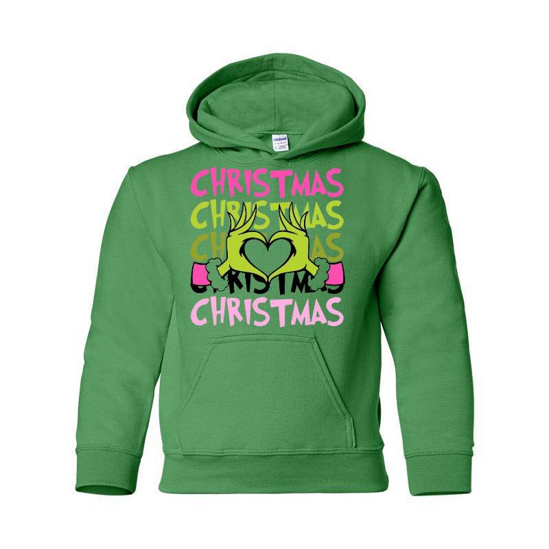Cristmas Santa Hooded Sweatshirt