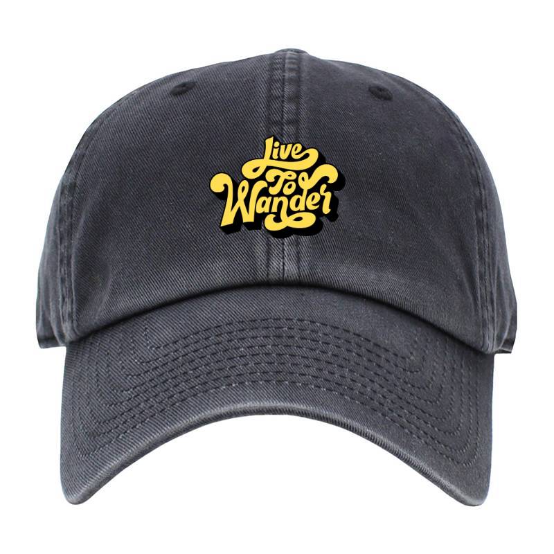 Live To Wander Baseball Cap