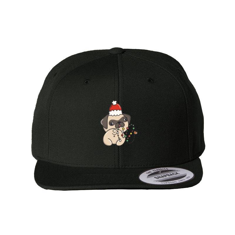 Cristmas dog Snapback Cap