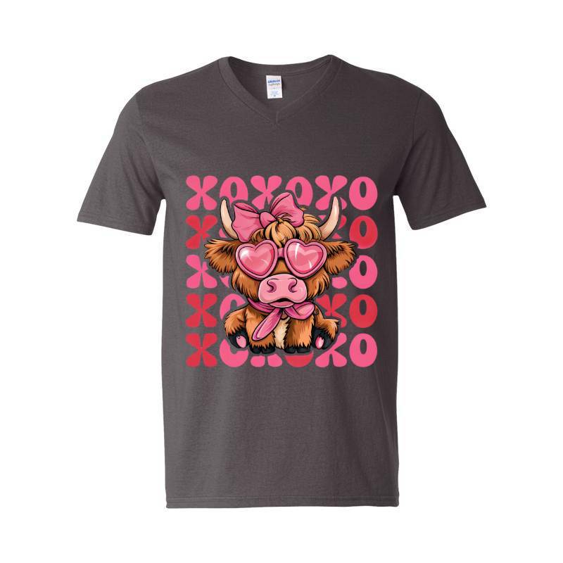 Valentine's Day V-Neck T-Shirt