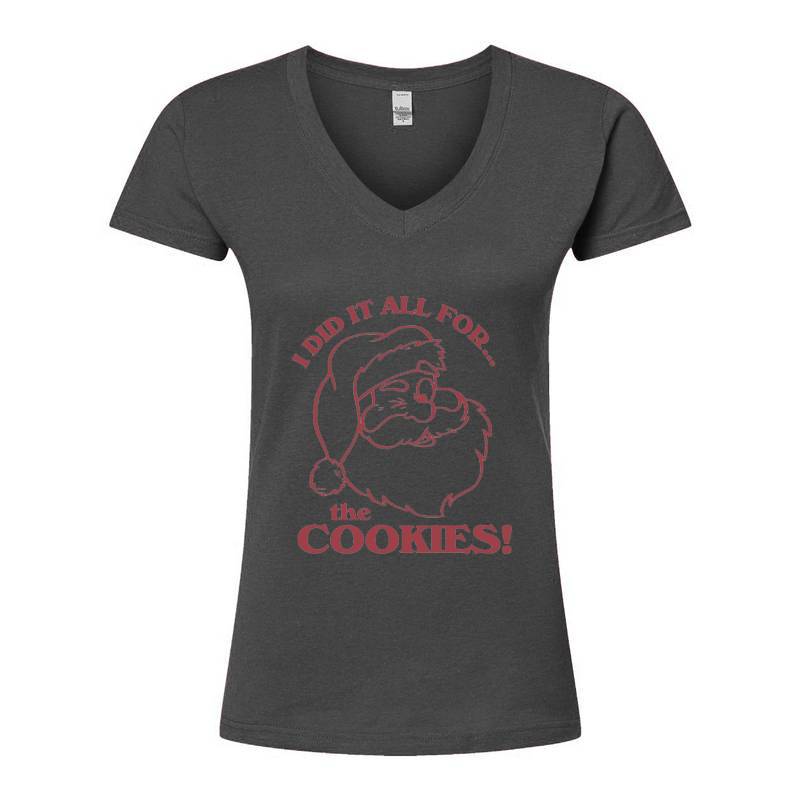 Cristmas Santa V-Neck T-Shirt
