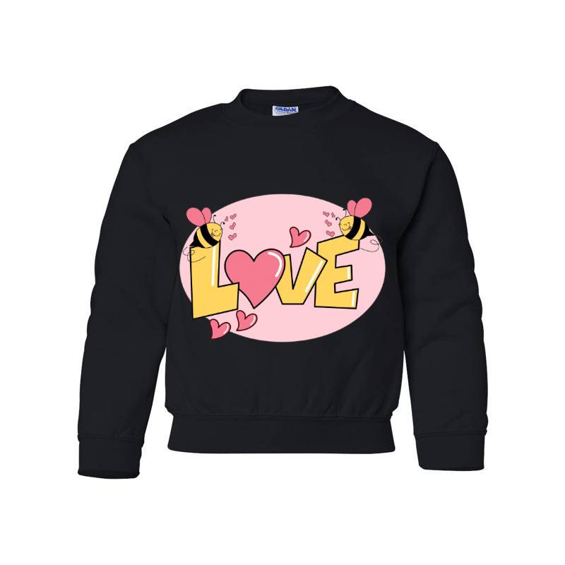 Valentine's Day Youth Crewneck Sweatshirt 