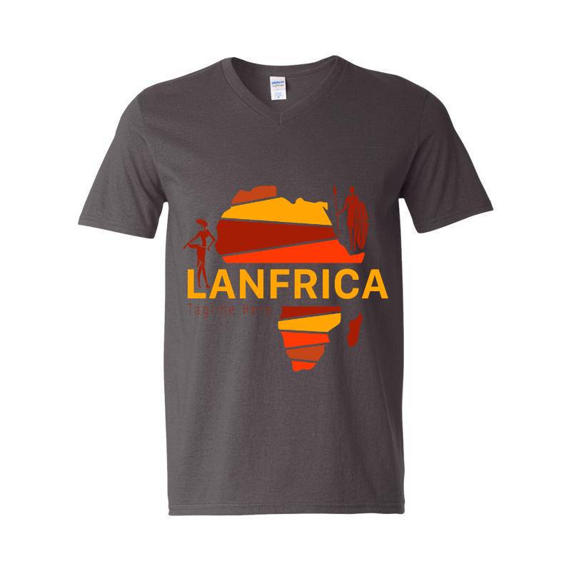Lanfrica V-Neck T-Shirt