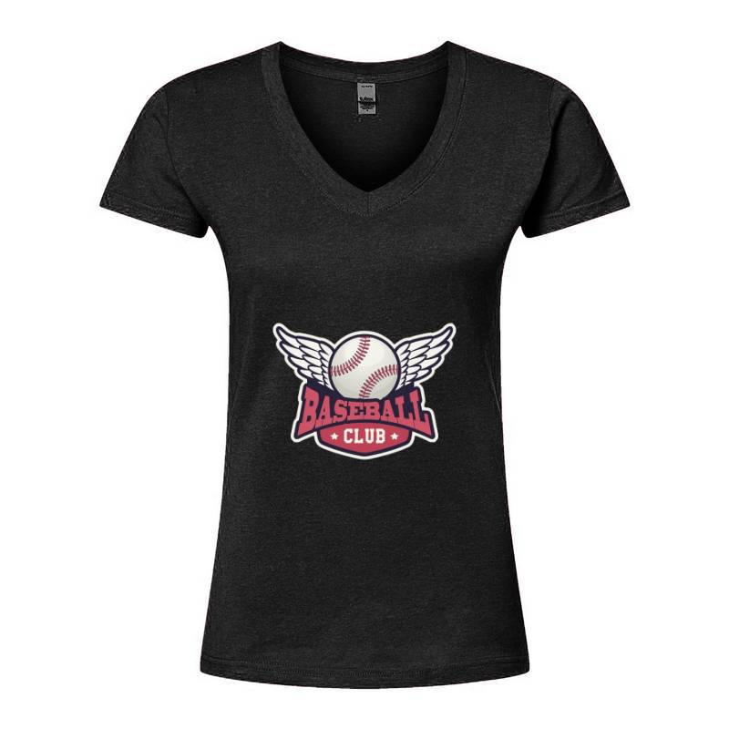 Baseball V-Neck T-Shirt