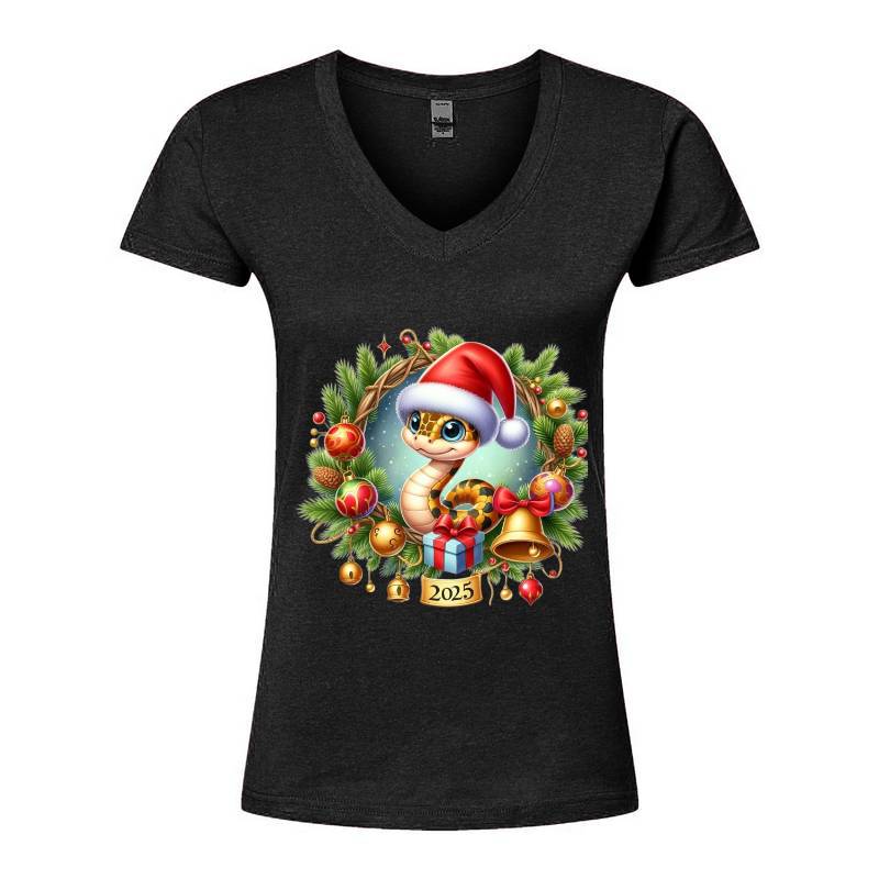 2025 Snake Year V-Neck T-Shirt