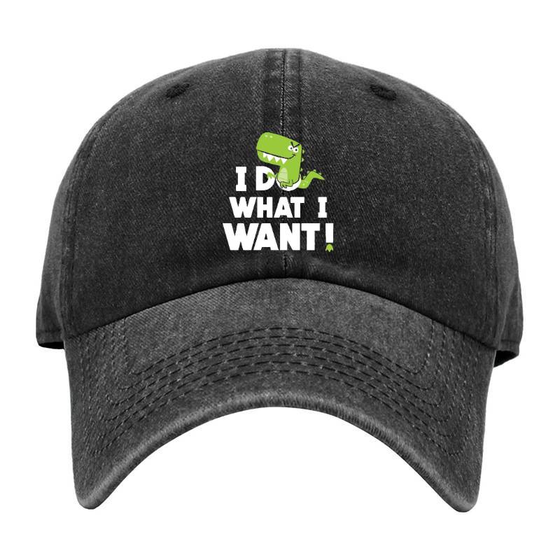 I Do What I Want Baseball Cap
