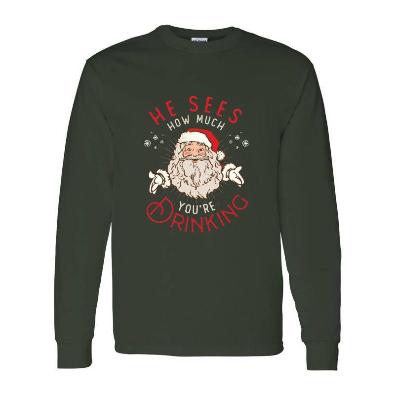 Santa Long Sleeve Shirt