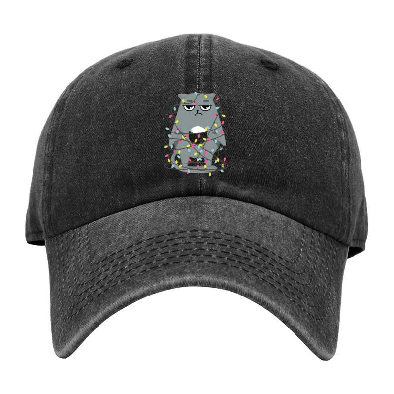 Cristmas cat Baseball Cap