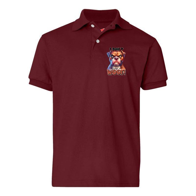 I Don't Give A Woof Polo T-Shirt