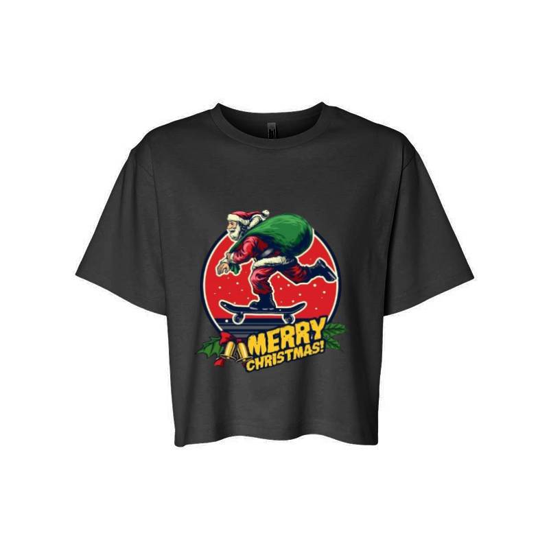 Skate Santa Claus T-Shirt