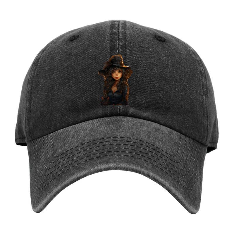 Halloween Girl Baseball Cap