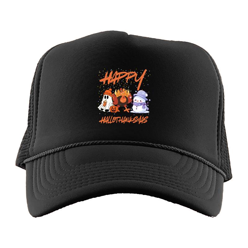 Happy Hallothanks Trucker Hat