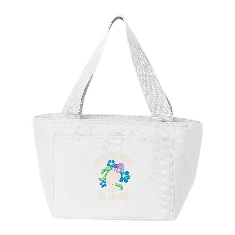 WE SEE THE WORLD AS WE ARE Cooler Bag