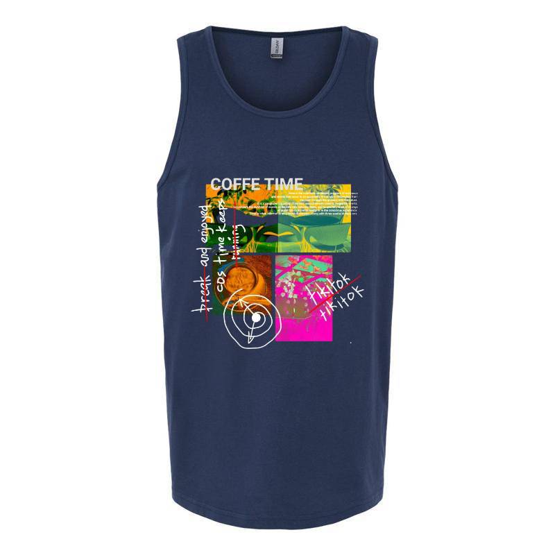 Coffe Time Tank Top T-Shirt