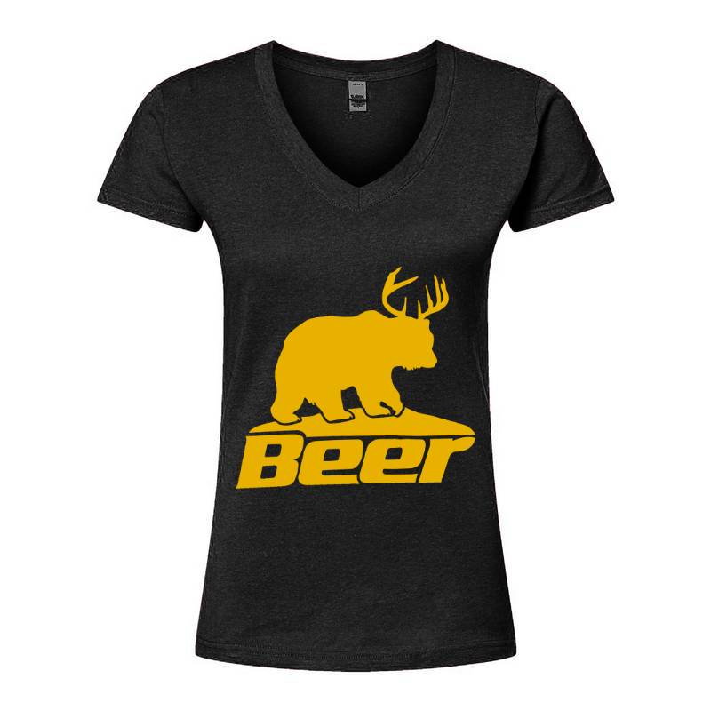 Beer V-Neck T-Shirt