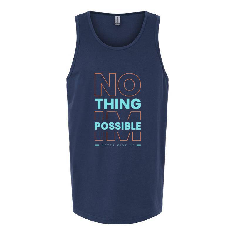 Never Give Up Tank Top T-Shirt