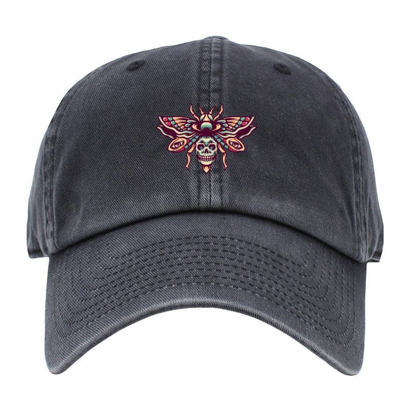 Butterfly Skull Baseball Cap