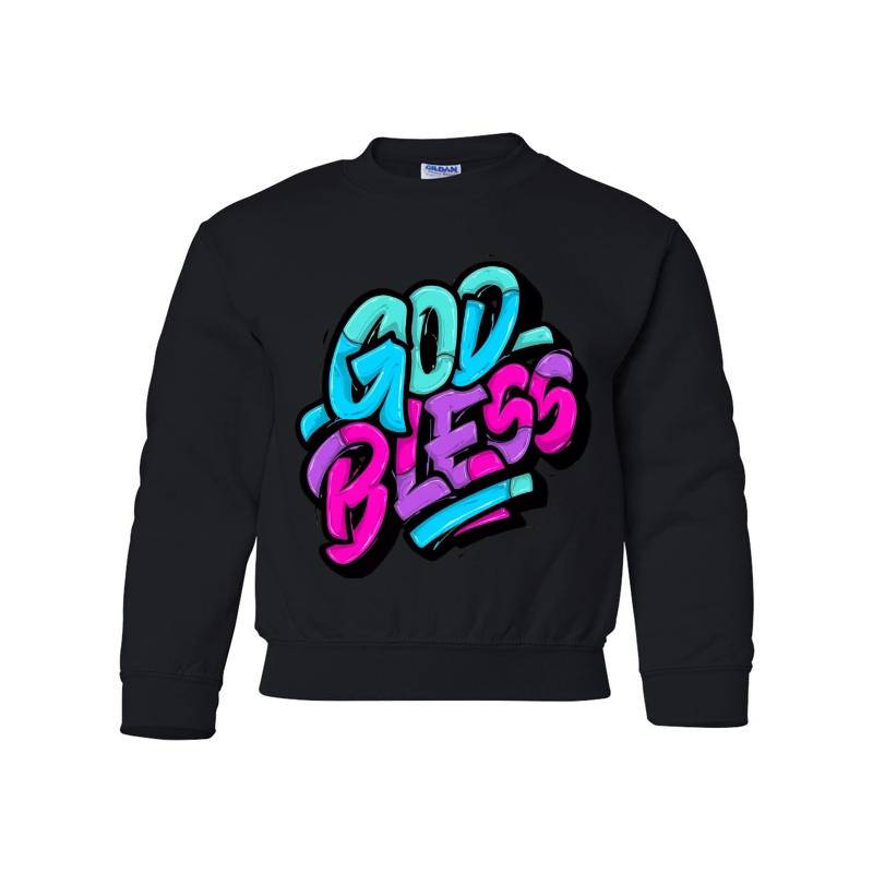 God Bless Youth Crewneck Sweatshirt 