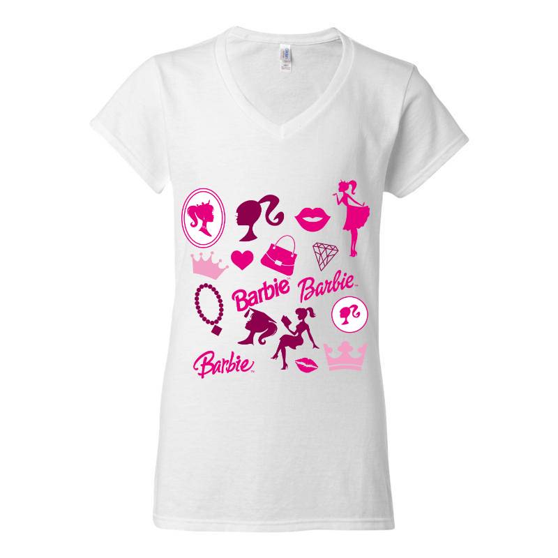 Barbie V-Neck T-Shirt