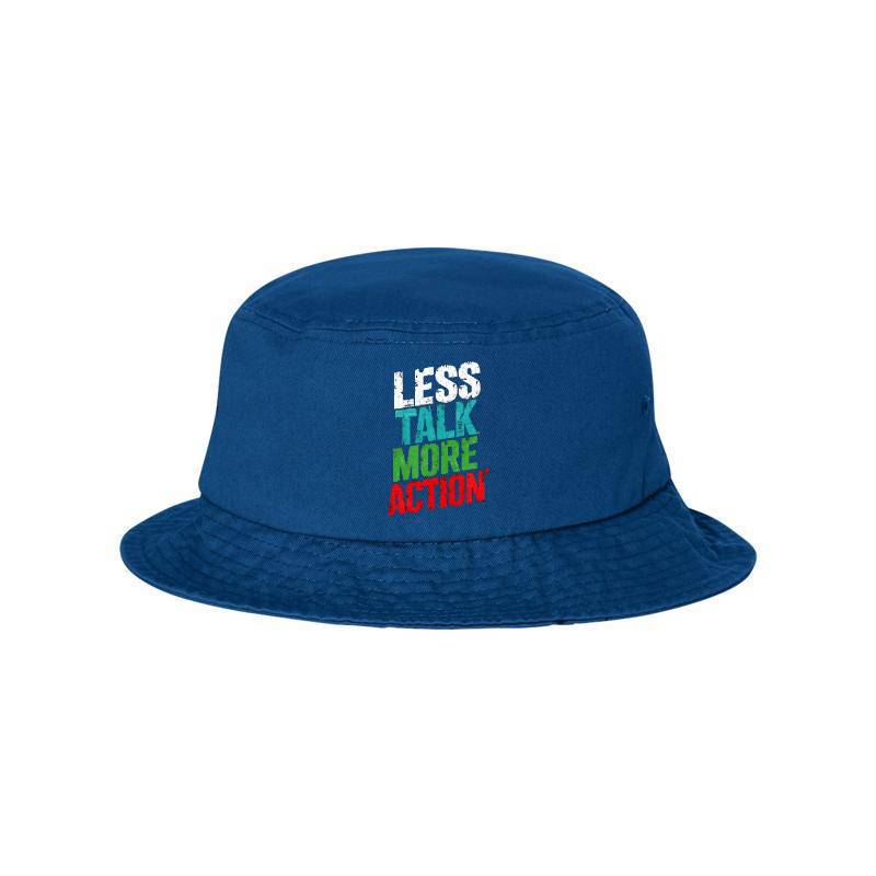 Less Talk More Action Bucket Hat