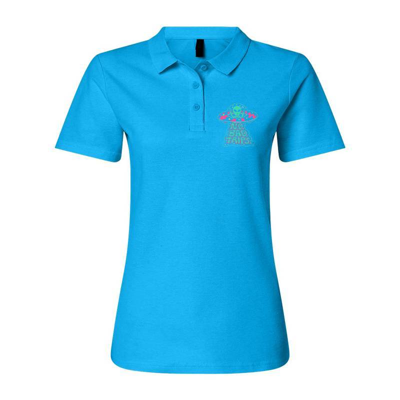 NO BAD TRIPS Polo T-Shirt
