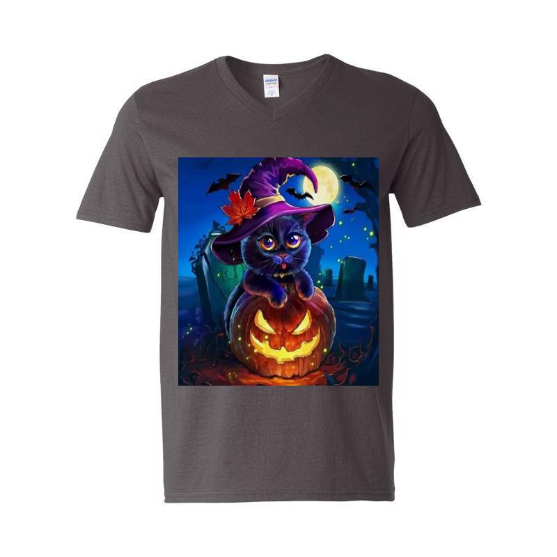 Halloween V-Neck T-Shirt