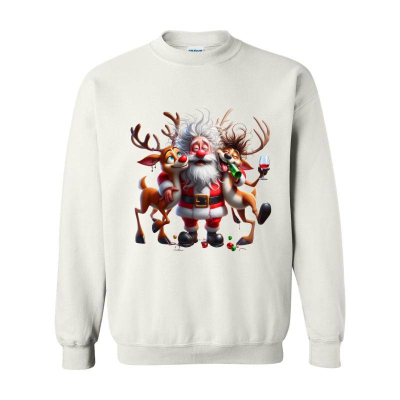 Drunk Santa Crewneck Sweatshirt 