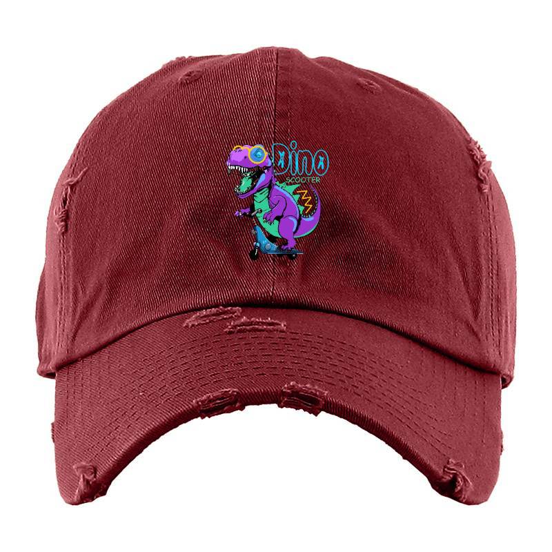 Dino Scooter Baseball Cap