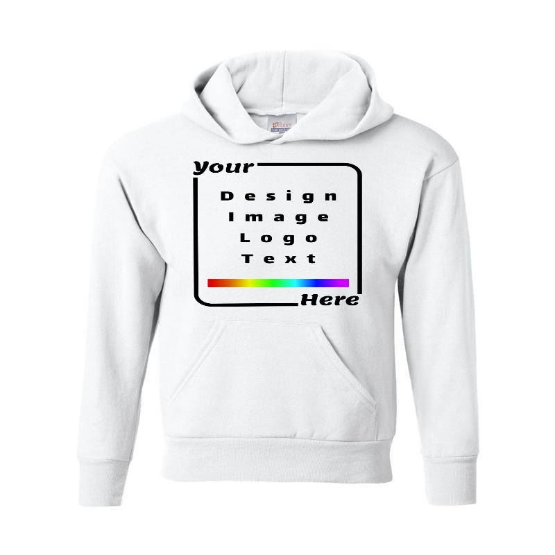 Your Design Here White Hoodie