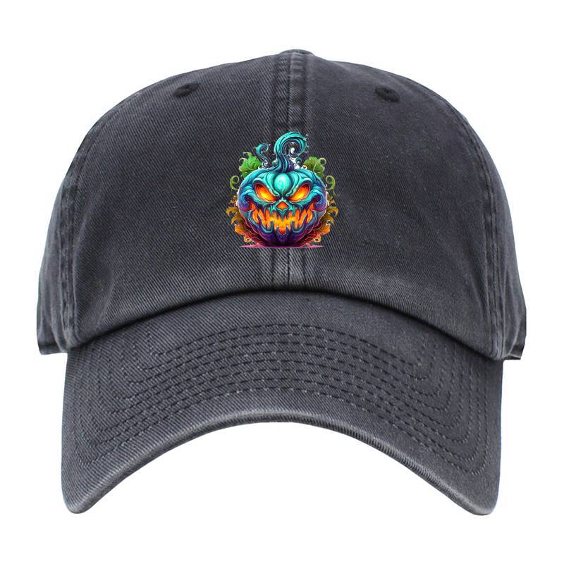Scary Pumpkin Baseball Cap