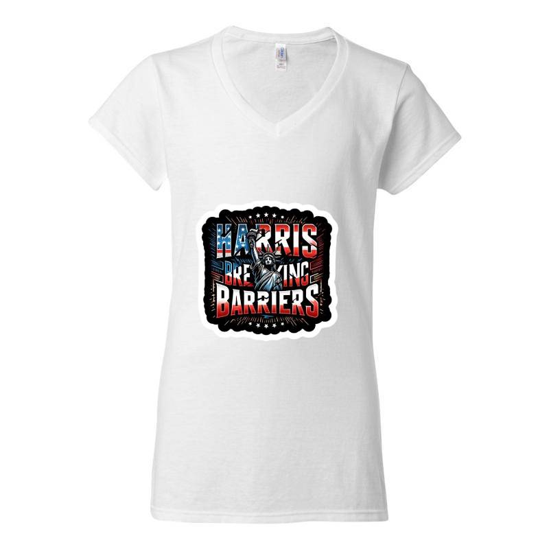 Harris Breaking Barriers V-Neck T-Shirt