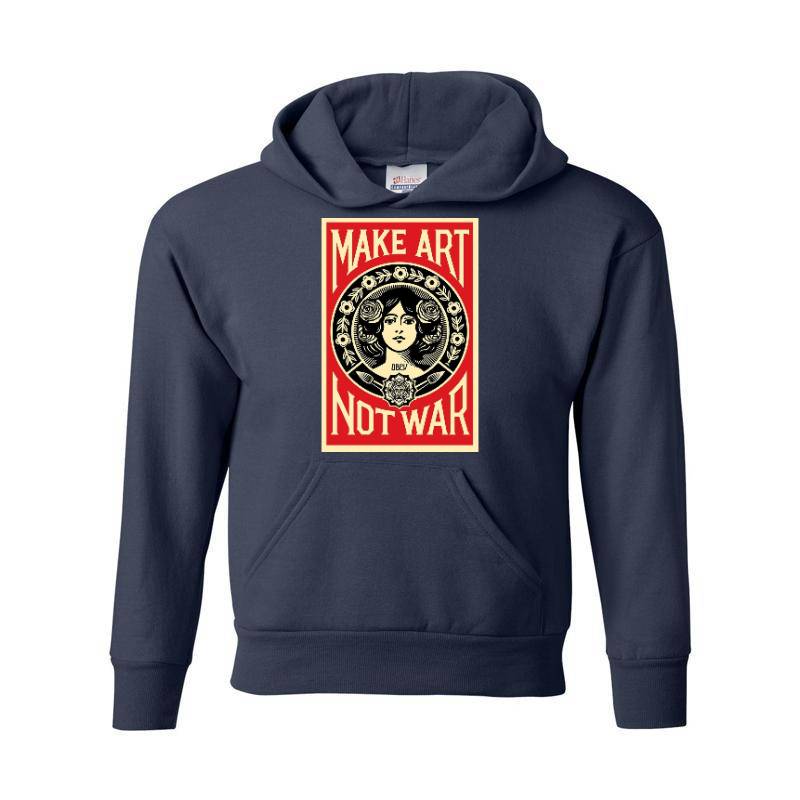 Make Art Not War Hoodie
