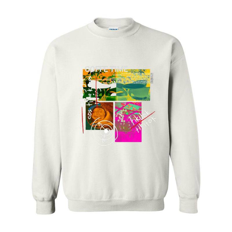 Coffe Time Crewneck Sweatshirt 